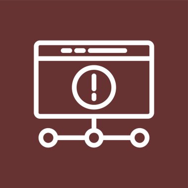 Denide simgesine erişim, vektör illüstrasyonu basit tasarım