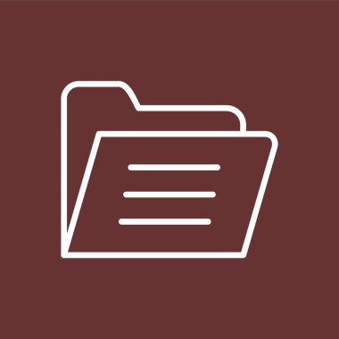 dizin simgesi, vektör illüstrasyonu basit tasarım