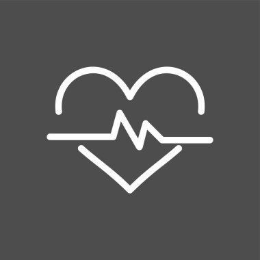 Sağlık hizmeti simgesi, vektör illüstrasyonu basit tasarım