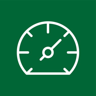 Gösterge paneli simgesi, vektör illüstrasyonu basit tasarım