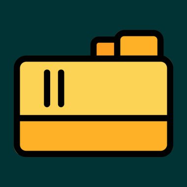 dizin simgesi, vektör illüstrasyonu basit tasarım