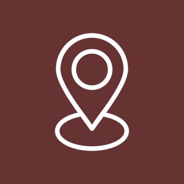 Yer tutucu simgesi, vektör illüstrasyonu basit tasarım