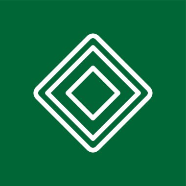 Öncelik simgesi, vektör illüstrasyonu basit tasarım