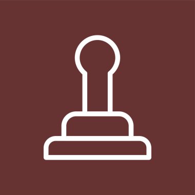 pul simgesi, vektör illüstrasyonu basit tasarım