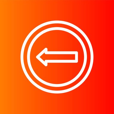 Sol simge ve vektör illüstrasyonunu basit tut