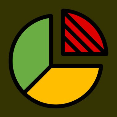 grafik simgesi, vektör illüstrasyonu basit tasarım