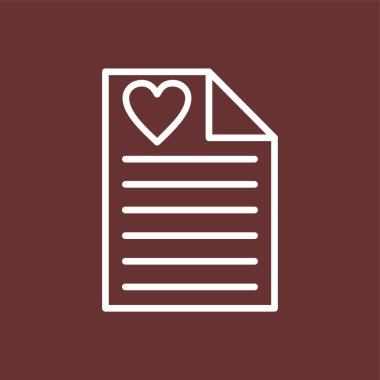 İstek listesi simgesi, vektör illüstrasyonu basit tasarım