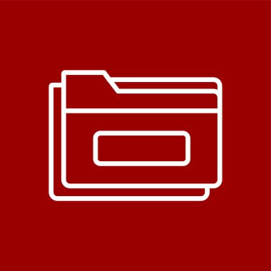 dizin simgesi, vektör illüstrasyonu basit tasarım