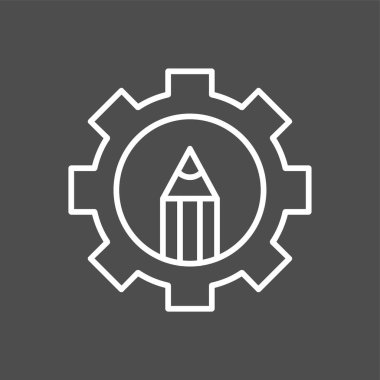 Simge, vektör illüstrasyonu basit tasarım