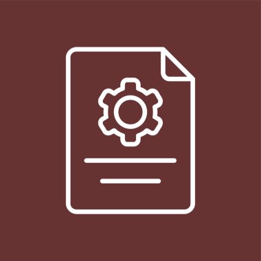 kağıt simgesi, vektör illüstrasyonu basit tasarım