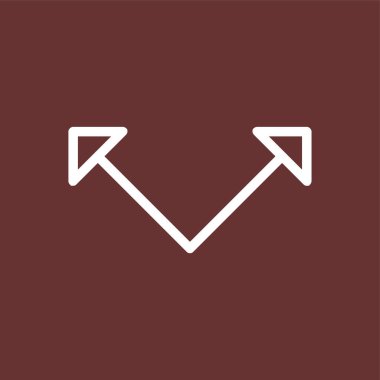 Sol Sembol simgesi, vektör illüstrasyonu basit tasarım