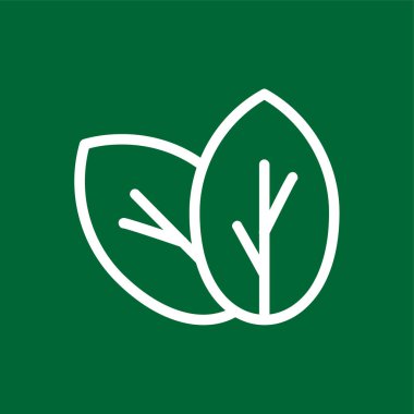 Tütün simgesi, vektör illüstrasyonu basit tasarım