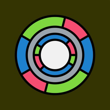 grafik simgesi, vektör illüstrasyonu basit tasarım