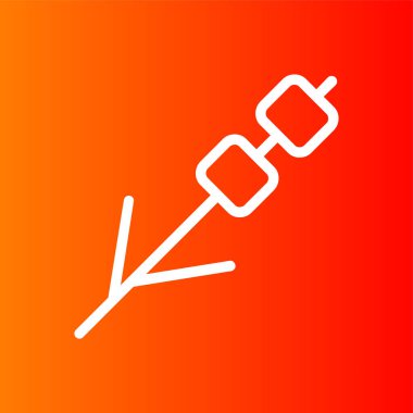 Şekerleme simgesi, vektör illüstrasyonu basit tasarım