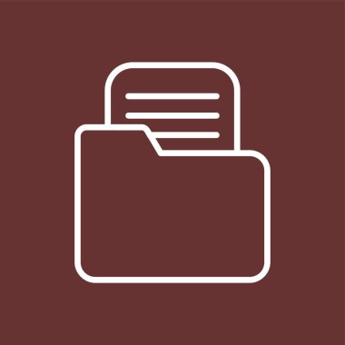 dosya simgesi, vektör illüstrasyonu basit tasarım