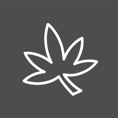 Ot simgesi, vektör illüstrasyonu basit tasarım