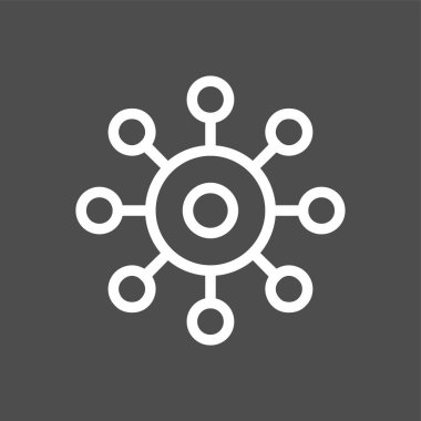 paylaşım simgesi, vektör illüstrasyonu basit tasarım