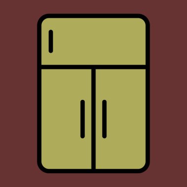 Tazeleyici simgesi, vektör illüstrasyonu basit tasarım