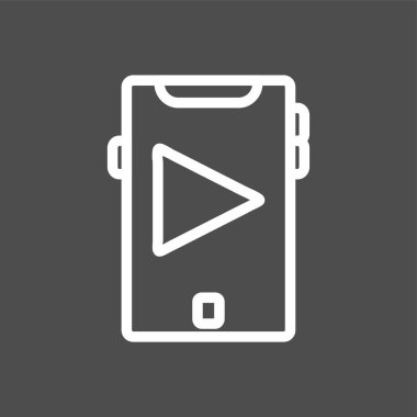 çalma simgesi, vektör illüstrasyonu basit tasarım