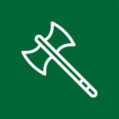 Balta simgesi, vektör illüstrasyonu basit tasarım