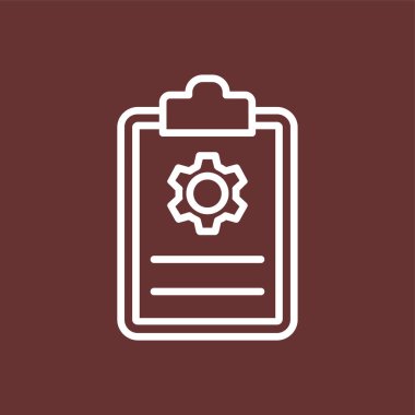 Pano simgesi, vektör illüstrasyonu basit tasarım