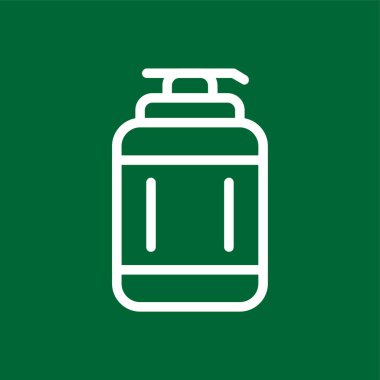 losyon simgesi, vektör illüstrasyonu basit tasarım