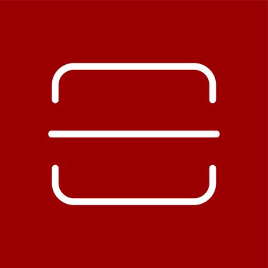 QR kod simgesi, vektör illüstrasyonu basit tasarım