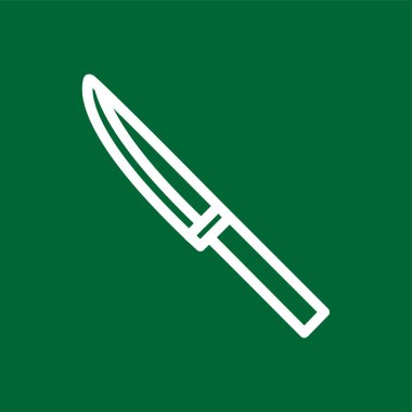 bıçak simgesi, vektör illüstrasyonu basit tasarım