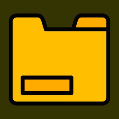 dizin simgesi, vektör illüstrasyonu basit tasarım