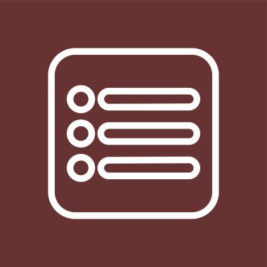 menü simgesi, vektör illüstrasyonu basit tasarım