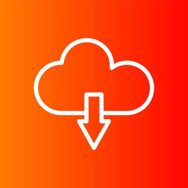 Simge indir, vektör illüstrasyonu basit tasarım