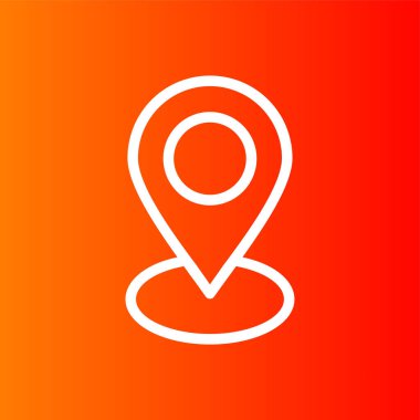 Yer tutucu simgesi, vektör illüstrasyonu basit tasarım