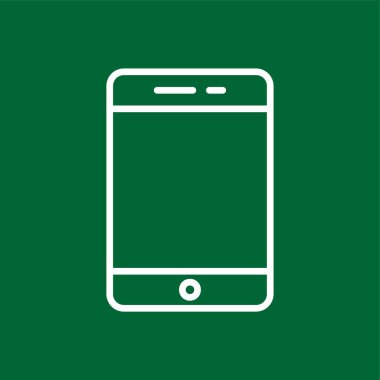 mobil simge, vektör illüstrasyonu basit tasarım