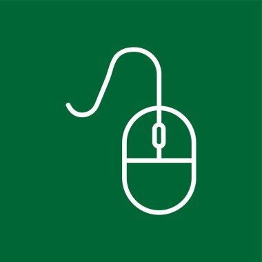 Fare simgesi, vektör illüstrasyonu basit tasarım