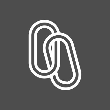 Bağlantı Binası simgesi, vektör illüstrasyonu basit tasarım