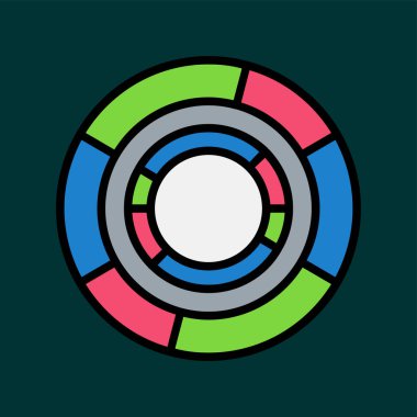 grafik simgesi, vektör illüstrasyonu basit tasarım