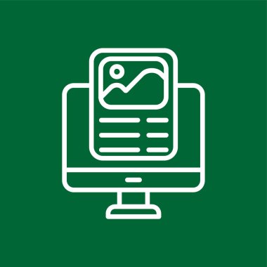 Statik simgesi, vektör illüstrasyonu basit tasarım