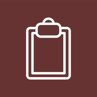 Pano simgesi, vektör illüstrasyonu basit tasarım