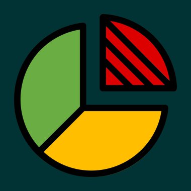 grafik simgesi, vektör illüstrasyonu basit tasarım