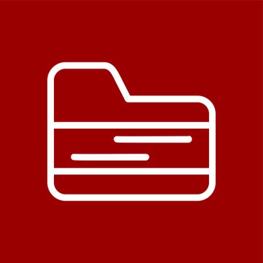 dizin simgesi, vektör illüstrasyonu basit tasarım