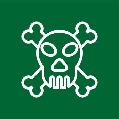 tehlike simgesi, vektör illüstrasyonu basit tasarım