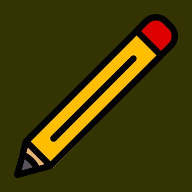 Penis simgesi, vektör illüstrasyonu basit tasarım