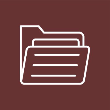 dizin simgesi, vektör illüstrasyonu basit tasarım