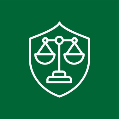 kalkan simgesi, vektör illüstrasyonu basit tasarım