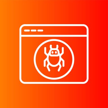 hata simgesi, vektör illüstrasyonu basit tasarım