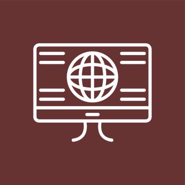 Bilgi simgesi, vektör illüstrasyonu basit tasarım