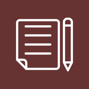 simge yaz, vektör illüstrasyonu basit tasarım