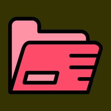 dizin simgesi, vektör illüstrasyonu basit tasarım