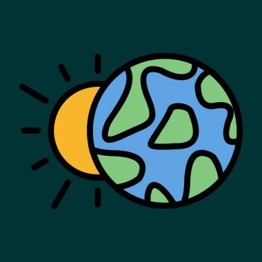 Tutulma simgesi, vektör illüstrasyonu basit tasarım