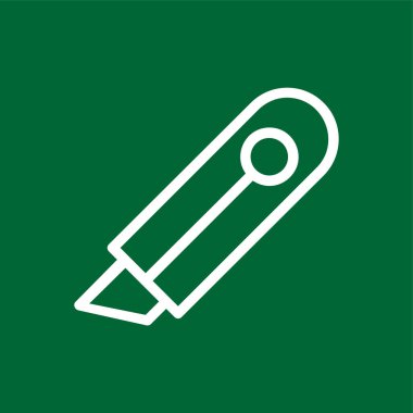 Kesici simgesi, vektör illüstrasyonu basit tasarım